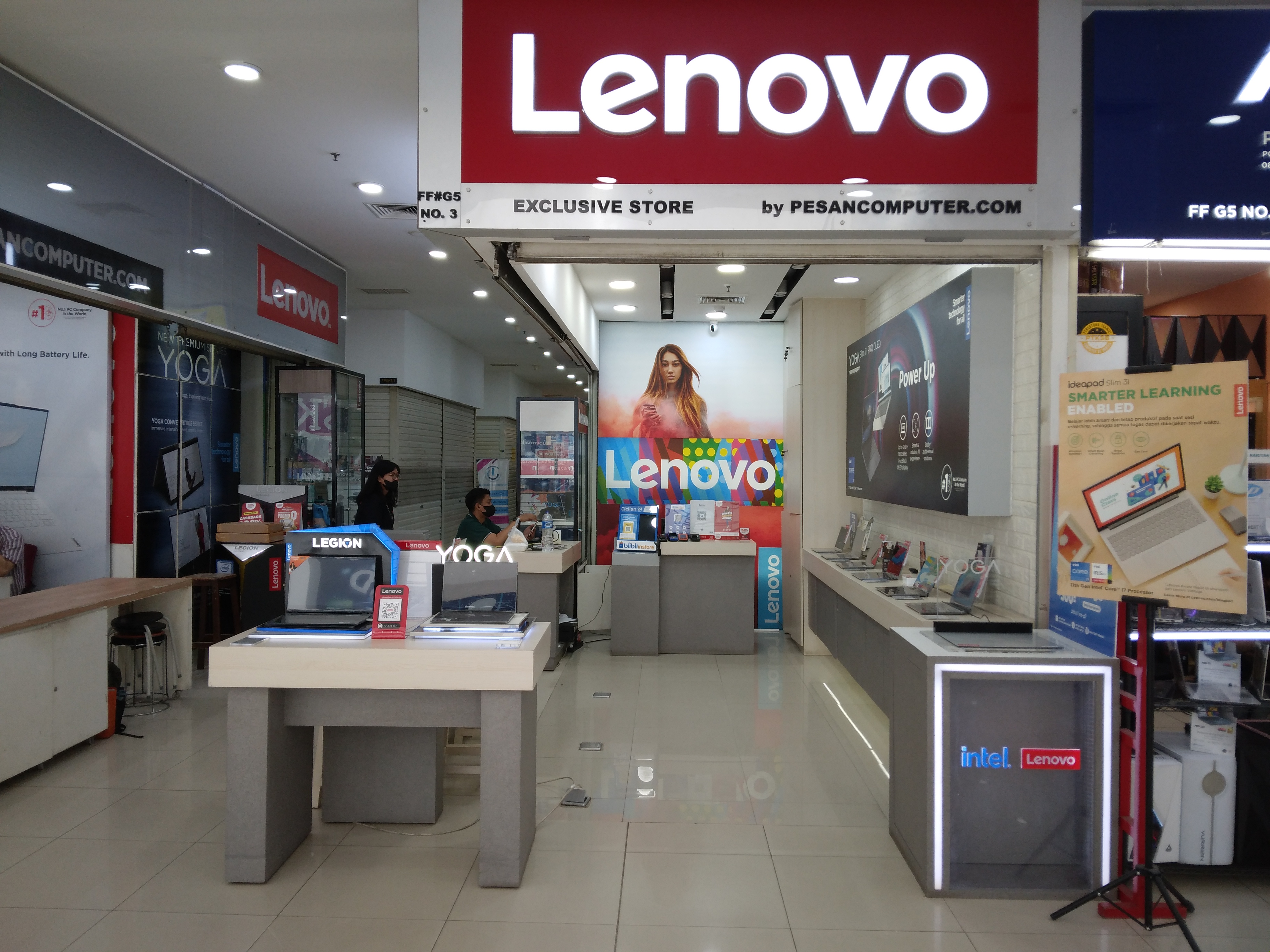 Lenovo Exclusive Reseller Store - Pesan Computer Adminsys